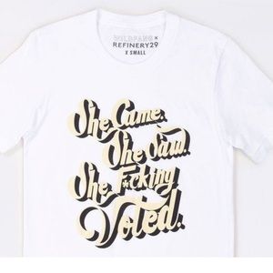 Wildfang x Refinery29 She Voted Tee